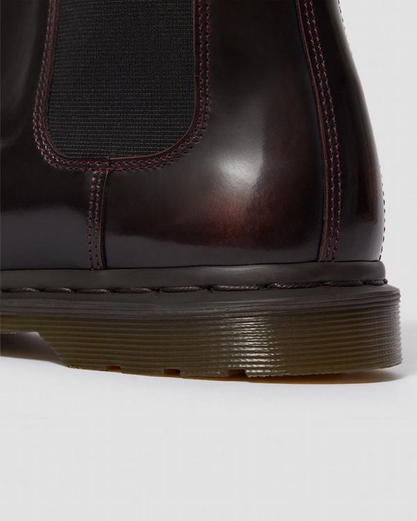 Dr Martens Pánské Chelsea Boty Graeme Ii Arcadia Červené, CZ-524708